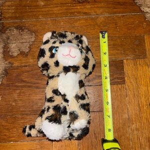 Leopard Print Plush Toy for Small Pets